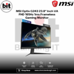 MSI Optix G243 23.8" Inch VA FHD 165Hz 1ms Frameless Gaming Monitor