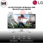 LG LED 27UL600-W Monitor UHD 4K LG 27 inchi LED IPS