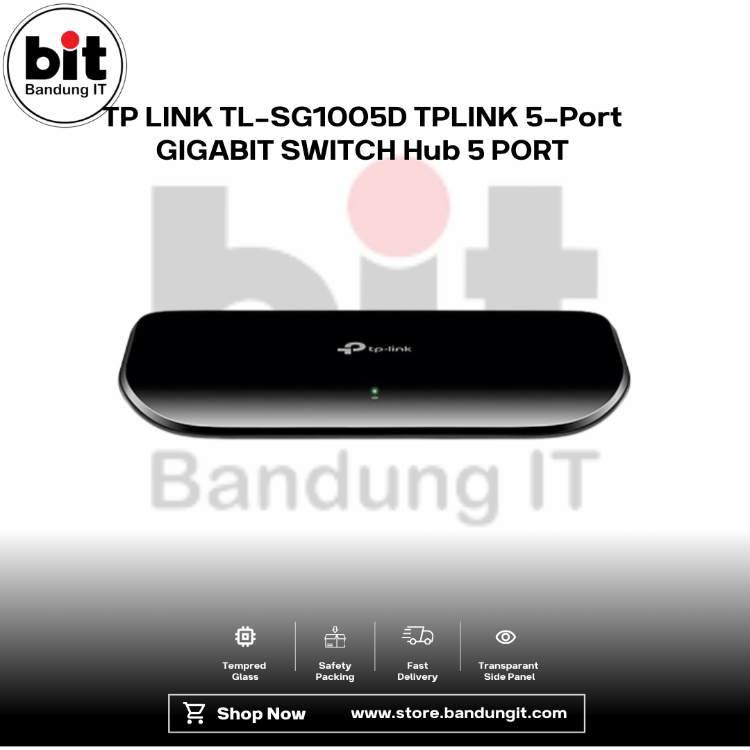 1 TP-LINK TL-SG1005D TPLINK 5-Port GIGABIT SWITCH Hub 5 PORT - Image 1
