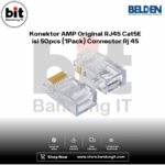 Konektor AMP Original RJ45 Cat5E isi 50pcs (1Pack) Connector Rj 45