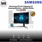 Samsung 32 Inch Odyssey G7 Gaming Monitor - WQHD 240Hz 1ms VA HDR - Image 2