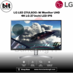 LG LED 27UL600-W Monitor UHD 4K LG 27 inchi LED IPS - Image 2