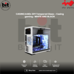 CASING InWin 301 Tempered Glass - Casing gaming- WHITE AND BLACK - Image 2