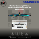 Monitor Samsung 24" Inch LS24D366 Curved LED FHD VA 100Hz HDMI - Image 3