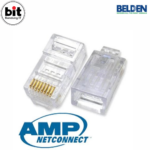 Konektor AMP Original RJ45 Cat5E isi 50pcs (1Pack) Connector Rj 45 - Image 2