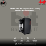 CASING InWin 301 Tempered Glass - Casing gaming- WHITE AND BLACK - Image 4