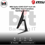MSI Optix G243 23.8" Inch VA FHD 165Hz 1ms Frameless Gaming Monitor - Image 5