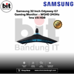 Samsung 32 Inch Odyssey G7 Gaming Monitor - WQHD 240Hz 1ms VA HDR - Image 5
