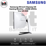 Samsung 49 Inch Odyssey G9 Gaming Monitor - DQHD 240Hz 1ms VA HDR - Image 5