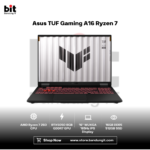 Asus TUF Gaming A16 Ryzen 7 260 RTX5050 16GB 512GB 16" WUXGA IPS 165Hz 100% sRGB