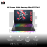 HP Omen MAX Gaming 16 AK0777AX Ryzen AI 9 HX 375 RTX5080 32GB 1TB 16" WQXGA IPS 240Hz Anti-glare 100% sRGB