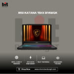 MSI Katana 15 HX B14WGK Core i7 14650HX RTX5070 32GB 1TB 15.6" QHD IPS 144Hz 100% DCI