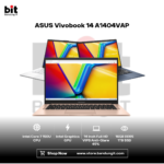 ASUS Vivobook 14 A1404VAP Core 7 150U 16GB 1TB 14 Inch Full HD VIPS Anti-Glare 45% NTSC