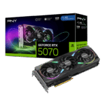 VGA PNY GeForce RTX 5070 ARGB EPIC-X RGB 12GB Overclocked Triple Fan GPU GDDR7 - Image 3