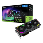 VGA PNY GeForce RTX 5090 32GB ARGB EPIC-X RGB Overclocked Triple Fan GPU GDDR7 - Image 3