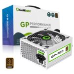 PSU GAMEMAX GP750 750Watt GP-750 - 80plus Bronze White - Image 2