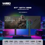 MONITOR GAMING VARRO 27" INCH VA27-1KGM180V-B IPS FHD 180Hz - Image 4