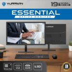 LED MONITOR VURRION OFFICE VR19-E19S BLACK 19" inch - Image 2