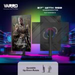 MONITOR GAMING VARRO 27" INCH VA27-1KGM180V-B IPS FHD 180Hz - Image 3