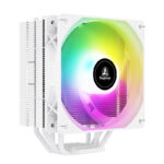 FAN Processor Segotep FZ4 | TDP 220w Intel AMD Single Tower 4 Heatpipe ARGB Air Cooler - WHITE CPU COOLER - Image 2