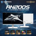 LED GAMING MONITOR VURRION VR25-RN200S WHITE 22"inch - Image 2