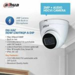 DAHUA  CAMERA + AUDIO 1080P HAC-HDW1240TRQP-A / ORIGINAL 3 TAHUN - Image 2