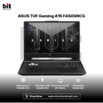 ASUS TUF Gaming A15 FA506NCG Ryzen 7 7445HS RTX3050 16GB 512GB 15.6 Inch Full HD IPS 144Hz 62.5% sRGB