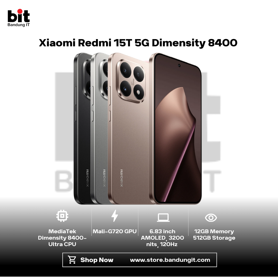 Dark Black Modern Abstract Gadget Laptop Store Sale Instagram Post - 2026-02-04T133952.905 Xiaomi Redmi 15T 5G Dimensity 8400 Ultra 12GB 512GB 6.83 Inch AMOLED 120Hz Android 15 50MP Triple Main Camera - Image 1