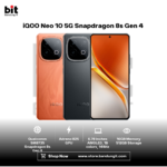 iQOO Neo 10 5G Snapdragon 8s Gen 4 16GB 512GB 6.78 Inch AMOLED 144Hz 50 MP Dual Main Camera OIS Android 15