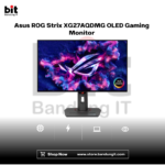 Asus ROG Strix XG27AQDMG OLED Gaming Monitor 27 Inch 2K QHD 1440p QD-OLED 240Hz 0.03ms 99% DCI-P3 Delta E2 HDR True Black VESA OLED Care Ergonomic Stand VRR G-Sync