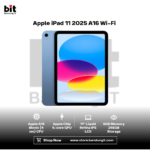 Apple iPad 11 2025 A16 Wi-Fi 256GB 11" Liquid Retina IPS LCD 12MP Camera Garansi Resmi