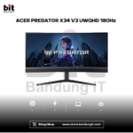 ACER PREDATOR X34 V3 UWQHD 180Hz Monitor 34"
