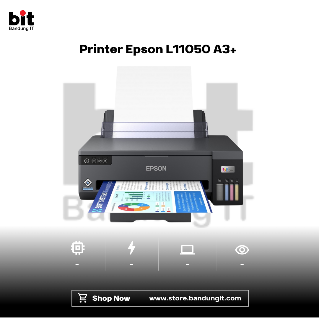 Dark Black Modern Abstract Gadget Laptop Store Sale Instagram Post - 2026-02-10T110507.797 Printer Epson L11050 A3+ Print Only Resmi - Image 1