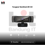 Webcam Tecgear Sentinel 2K V2 Auto Focus QHD with Privacy Shutter