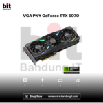 VGA PNY GeForce RTX 5070 ARGB EPIC-X RGB 12GB Overclocked Triple Fan GPU GDDR7