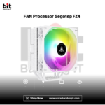 FAN Processor Segotep FZ4 | TDP 220w Intel AMD Single Tower 4 Heatpipe ARGB Air Cooler - WHITE CPU COOLER