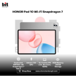 HONOR Pad 10 Wi-Fi Snapdragon 7 Gen 3 8GB 256GB 12.1 Inch IPS 120Hz HDR 8MP Main Camera Garansi Resmi