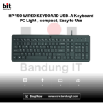 HP 150 WIRED KEYBOARD USB-A Keyboard PC Light , compact, Easy to Use