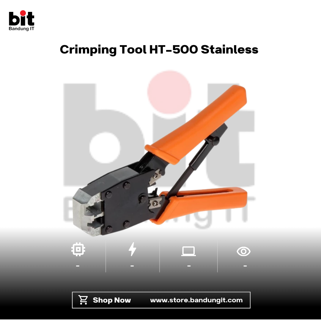 Dark Black Modern Abstract Gadget Laptop Store Sale Instagram Post - 2026-02-14T100954.923 Crimping Tool HT-500 Stainless - Image 1