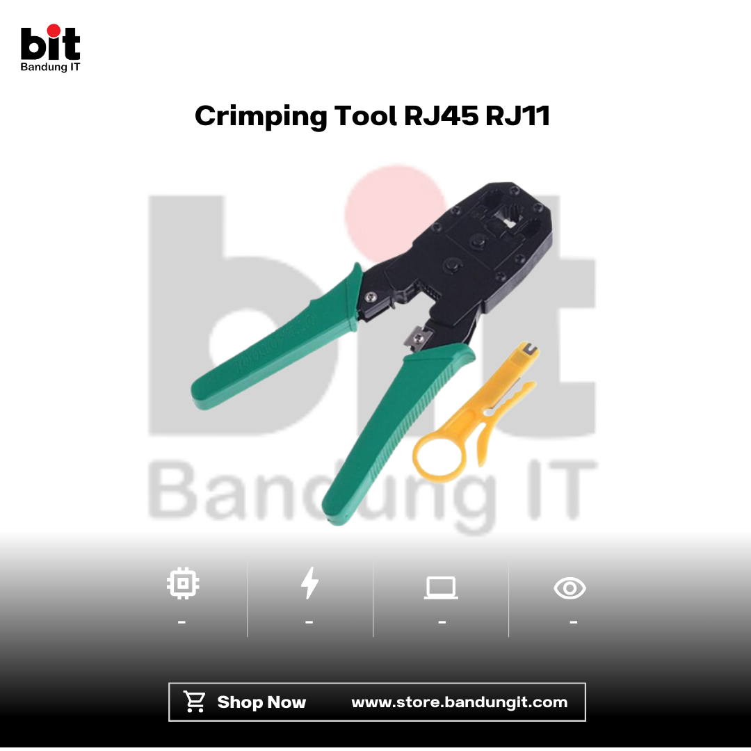 Dark Black Modern Abstract Gadget Laptop Store Sale Instagram Post - 2026-02-14T101657.959 Crimping Tool RJ45 RJ11 Tang Krimping Tools RJ 45 - Image 1