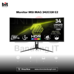Monitor MSI MAG 342CQR E2 34" UWQHD 180Hz Curved Gaming Monitor