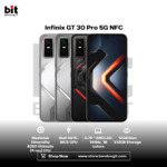 Infinix GT 30 Pro 5G NFC 12/512Gb 6.78" AMOLED 144Hz IP64 108MP Dual Main Camera Garansi Resmi