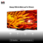 Sharp 75fv1x Mini Led Tv 75 Inch Uhd 4k Google Tv Dolby Vision IQ & Dolby Atmos