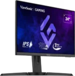 Monitor Gaming ViewSonic XG2409 24" FHD IPS 180Hz HDR10 AMD FreeSync Ergonomic Stand - Image 7
