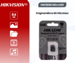MICRO SD CARD HIKVISION SILVER MEMORY HIKVISION MEMORY CARD 64GB