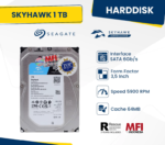 HARDDISK SEAGATE SKYHAWK MFI INDONESIA 1TB GARANSI 3THN RESMI / HDD 1TB