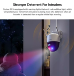 IMOU CRUISER SC 3MP - 3MP Full Color Audio Wi-Fi P&T Camera H.265 - Image 3