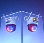 IMOU Cruiser Dual Lens 3+3 6MP Full Color Audio II Strobe Alarm Merah Biru - Image 3