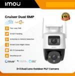 IMOU Cruiser Dual Lens 3+3 6MP Full Color Audio II Strobe Alarm Merah Biru