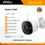 IMOU Bullet 3 3MP Smart Color Night Vision Bullet Wi-Fi Camera with Active Deterrence